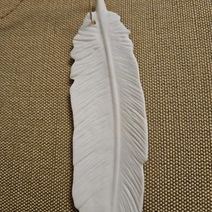 Feather ornament